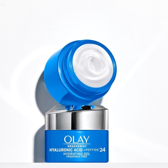 Olay Regenerist Hyaluronic + Peptide 24 Gel Face Moisturizer 0.5 oz NEW - Picture 4 of 6